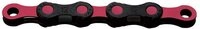KMC Fahrradkette KMC DLC12 WAXED 12-fach Fahrradkette Schwarz/Pink - Gewachste...
