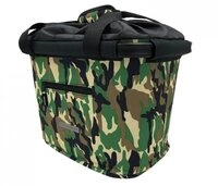 BLUEBIRD Fahrradkorb Blue Bird Fahrradkorb Camouflage 35,9x26,4x27,3 cm