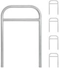 TRUTZHOLM Fahrradst&auml;nder 5x Fahrradanlehnb&uuml;gel 115 x 78 cm Stahl...