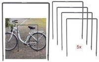 TRUTZHOLM Fahrradst&auml;nder 5x Fahrradanlehnb&uuml;gel 115x76 cm Flachstahl