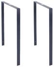 TRUTZHOLM Fahrradst&auml;nder 2x Fahrradanlehnb&uuml;gel 115x76 cm Flachstahl