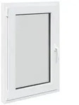 vidaXL Fenster Kellerfenster Innenseite Farbe Wei&szlig; RISOR 60 x 100 cm, (1 St)...