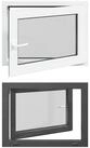 vidaXL Fenster Kellerfenster Innenseite Farbe Wei&szlig; RISOR 80 x 50 cm, (1 St)