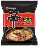 Nong Shim Fertiggericht 4x130g Nong Shim Shin Ramyun Black / Schwarz koreanische