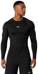 Smilodox Longsleeve Varek Herren, Compressionshirt langarm, Shaped Fit,...