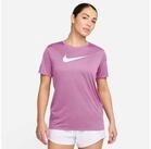 Nike T-Shirt W NK DF TEE RLGND HBR mit Rundhalsausschnitt, Kurzarm-Design, aus