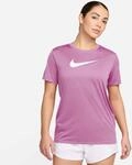 T-Shirt NIKE "W NK DF TEE RLGND HBR", Damen, Gr. M, rosa (lt magenta, withe), Jersey,