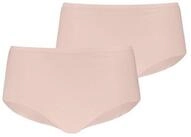 PUMA Panty PUMA WOMEN INVISIBLE COTTON MINI SHORTS 2P (2er Pack) nahtlose R&auml;nder