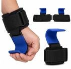 relaxdays Zughilfe Krafttraining 2er Set (2-tlg), blau