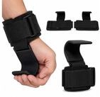 relaxdays Zughilfe Krafttraining 2er Set (2-tlg), schwarz
