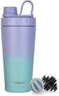 TOOFEEL Protein Shaker Isolierte Protein Shaker Flasche aus Edelstahl mit Shaker