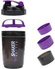 LuxusKollektion Protein Shaker Protein Shaker 500ml Kugel Drahtgitter Lagerung...