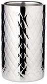 EDZARD Sektk&uuml;hler Nebraska geriffelt (H 20 cm, &Oslash; 12 cm) Edelstahl,