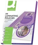 Q-Connect Basttasche Q-Connect&reg; KF24055 Laminierh&uuml;lle - A4, 125 mym, matt, 100