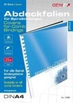 GENIE Thermo-Bindemappe Abdeckfolien VE=25 St&uuml;ck transparent, (