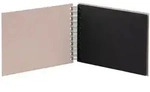 Fotoalbum Fotoalbum Whire-O 40 Seiten 195x145mm powder/schwarz schwarz