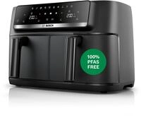 BOSCH Hei&szlig;luftfritteuse Airfryer MAFD440B0, 2* 4,5L Kammer,...