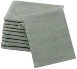 ZOLLNER Waschlappen, (10-St), 16 x 21 cm, 100% Baumwolle, vom
