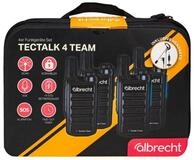 Albrecht Walkie Talkie Albrecht Tectalk 4 Team 29812 PMR-Funkger&auml;t 4er Set