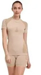 FALKE Funktionsshirt FALKE T-Shirt Warm Damen (1-tlg., 1) beige XS