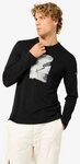 SUPER.NATURAL Langarmshirt f&uuml;r Herren,Merino M THE SN STORY LS mit Sport-Motiv,