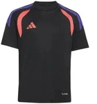 adidas Performance Fu&szlig;balltrikot TIRO26L JSY Y BLACK/PURPUR/SEMTUR 128 EU