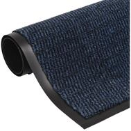vidaXL Fu&szlig;matte Fu&szlig;matte getuftet 60x180 cm Blau, Rechteckig, H&ouml;he: 0.55 mm