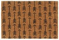 vidaXL Fu&szlig;matte 40 x 60 cm Fu&szlig;matte Natur 40x60 cm Kokosfaser Getuftet...