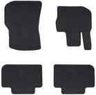 vidaXL Auto-Fu&szlig;matte BMW X3, X4 2018-4D hinten Autofu&szlig;matte 4 pcs Schwarz...