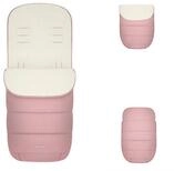 Kikkaboo Fu&szlig;sack Classic (1-tlg), Fleece, wasserabweisend, 3- und 5-Punkt-Gurt,
