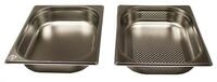 AcMax Dampfgarer Dampfgarer Set Edelstahl GN 1/2 Gastrobeh&auml;lter (32,5x26,5x...
