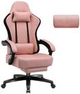 GTPLAYER Gaming-Stuhl Gaming Stuhl Stoff, Gaming Sessel mit Taschenfederkissen,
