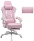 GTPLAYER Gaming-Stuhl Gaming Stuhl Stoff, Gaming Sessel mit Taschenfederkissen,