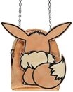 POK&Eacute;MON Schultertasche Eevee Evoli Micro Bag, Pl&uuml;sch Handtasche Kawaii