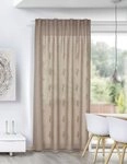 HOMING Gardine Edvin (1 St), verdeckte Schlaufen, halbtransparent, Fertigschal