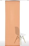 Liedeco Schiebegardine (1 St), Klettband, transparent, HxB: 245x60
