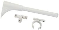 GARDINIA Tr&auml;ger Universal Wandtr&auml;ger f&uuml;r Gardinenstangen, (1-St), Serie
