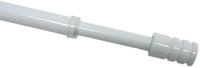 GARDINIA Gardinenstange Gardinia, Vitrage zyl 10 ausz 60 85weiss, 60-85 cm,...