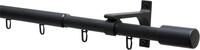 GARDINIA Gardinenstange Gardinenstangen Set Thasos, &Oslash; 19 mm, 1-l&auml;ufig, mit...