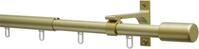 GARDINIA Gardinenstange Gardinenstangen Set Thasos, &Oslash; 19 mm, 1-l&auml;ufig, mit...