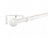 Deco-Raum Gardinenstange Flexa Stilgarnitur Set ausziehbar, &Oslash; 19 mm, 1-l&auml;ufig,