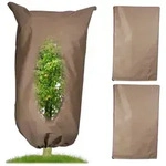relaxdays Wintervlies 3er Set Winterschutzhaube aus Vlies, (Set, 3-St), XL...