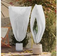vidaXL Winterschutzvlies vidaXL Winterschutz fur Pflanzen 5 stk. Wei&szlig; 1,55 x...