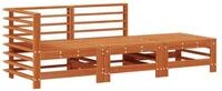 vidaXL Sofaelement Sectional Sofa Einheiten 3 St&uuml;ck Wachsbraun (3 St)