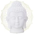 relaxdays Buddhafigur Buddha Kopf (1 St)