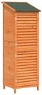vidaXL Gartenhaus Gartenschuppen Braun 59 x 56 x 176 cm Massivholz aus Fichte