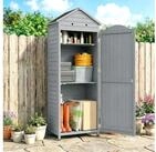 Outsunny Ger&auml;tehaus Gartenschrank Ger&auml;teschuppen mit verstellbar Ablage...