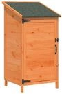 vidaXL Gartenhaus Gartenschuppen Braun 59 x 56 x 113,5 cm Massivholz aus Fichte