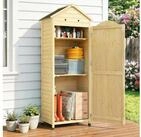 Outsunny Ger&auml;tehaus Gartenschrank Ger&auml;teschuppen mit verstellbar Ablage...