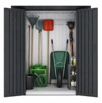 Plats Outdoor solution Garten-Ger&auml;teschrank Metall Ger&auml;teschrank Paul XL...